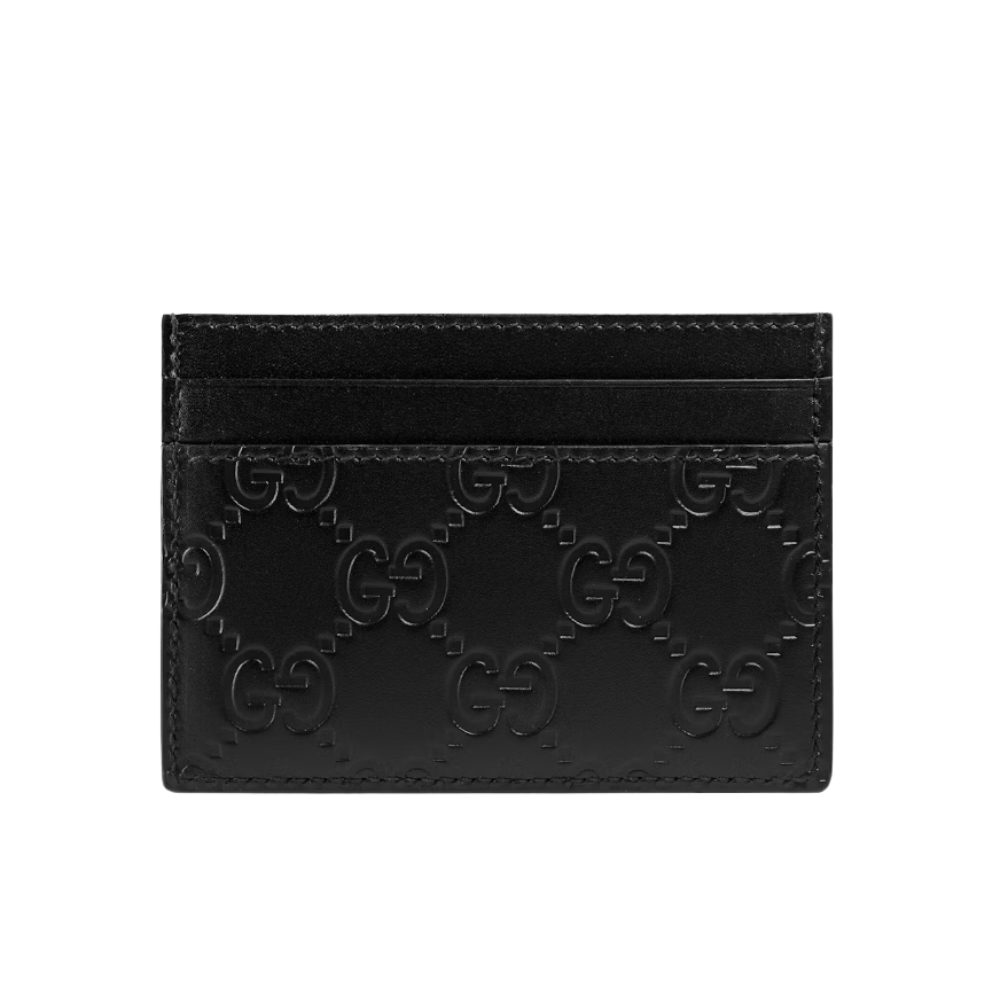 Gucci Micro Jumbo Black Red Green Leather Card Case Holder GG - Image 2
